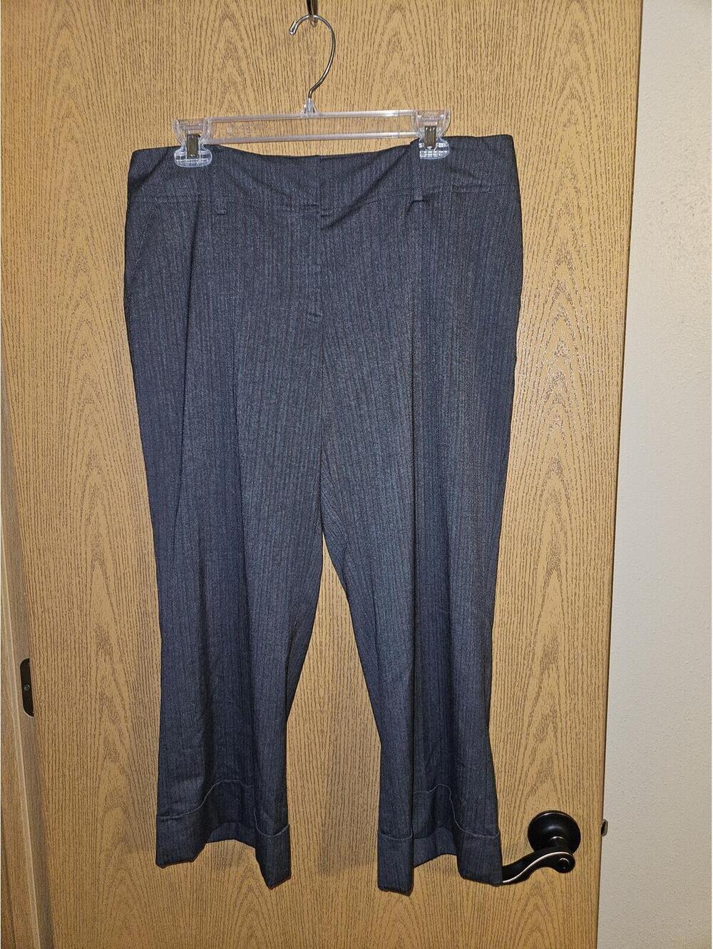 Michael Kors Pin Striped Capri Pants